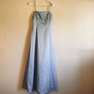 RAMPAGE dress size 11 light blue 2000’s style prom